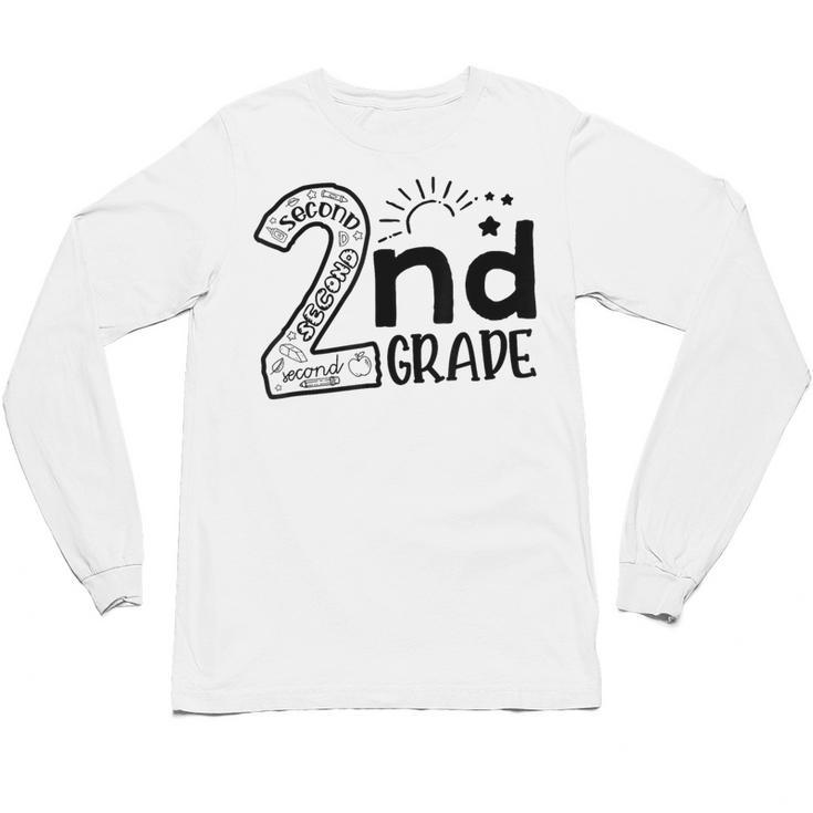 Hello On To 2nd Grade Teachers Boys And Team Secound Grade Unisex Long Sleeve T-Shirt