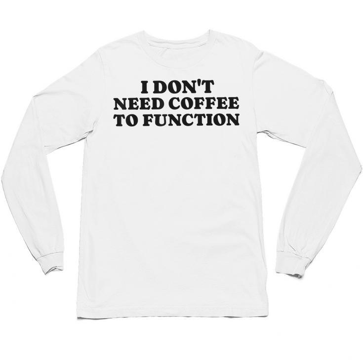 Lie Teacher Coffee Saying Humor School Women's Unisex Long Sleeve T-Shirt