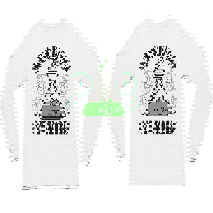 Mad Scientist Science Teacher Halloween Costume Teen Girls Unisex Long Sleeve T-Shirt