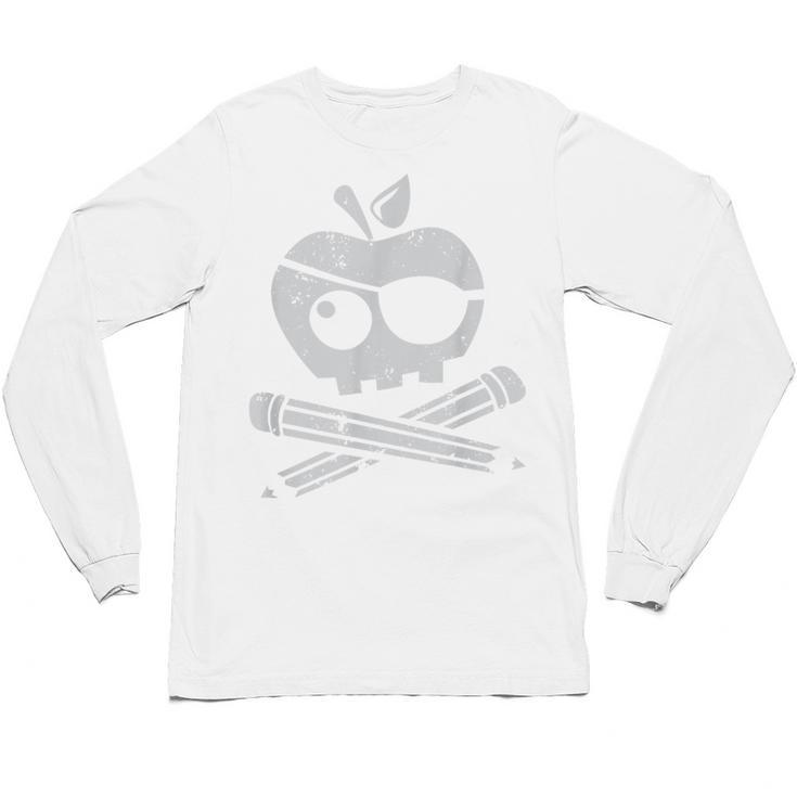 Pirate Teacher Unisex Long Sleeve T-Shirt