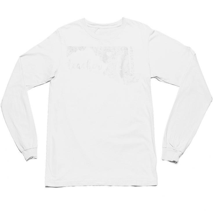 Red For Ed Maryland Teacher Public Education Unisex Long Sleeve T-Shirt