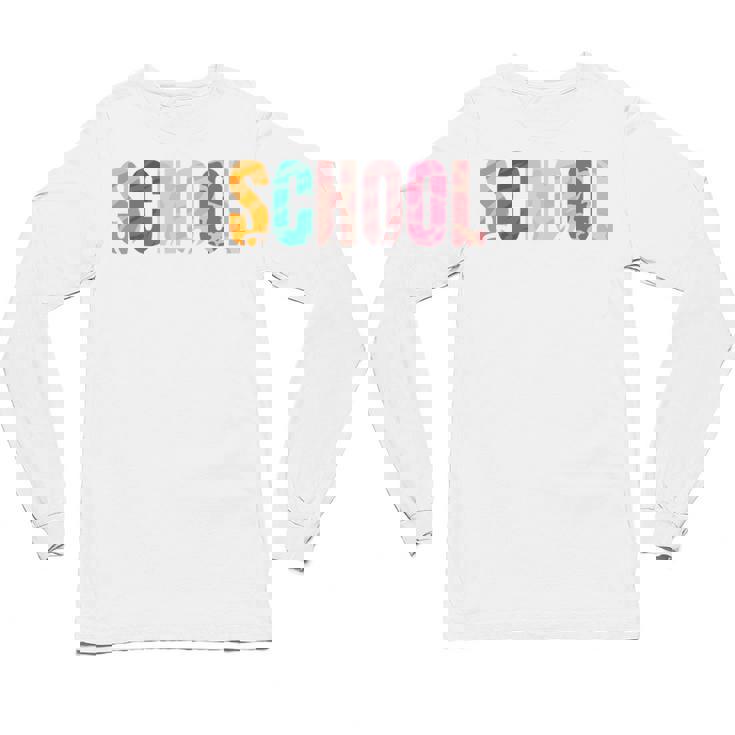 School Psychologist Rainbow Psychology Teacher Unisex Long Sleeve T-Shirt