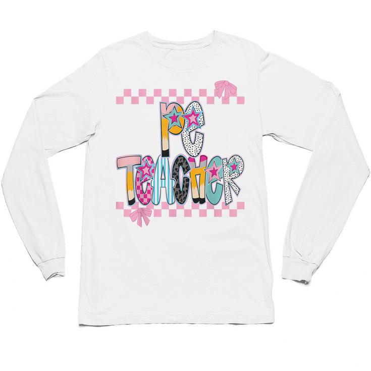 Women PE Teacher Back To School Physical Education Teacher Unisex Long Sleeve T-Shirt