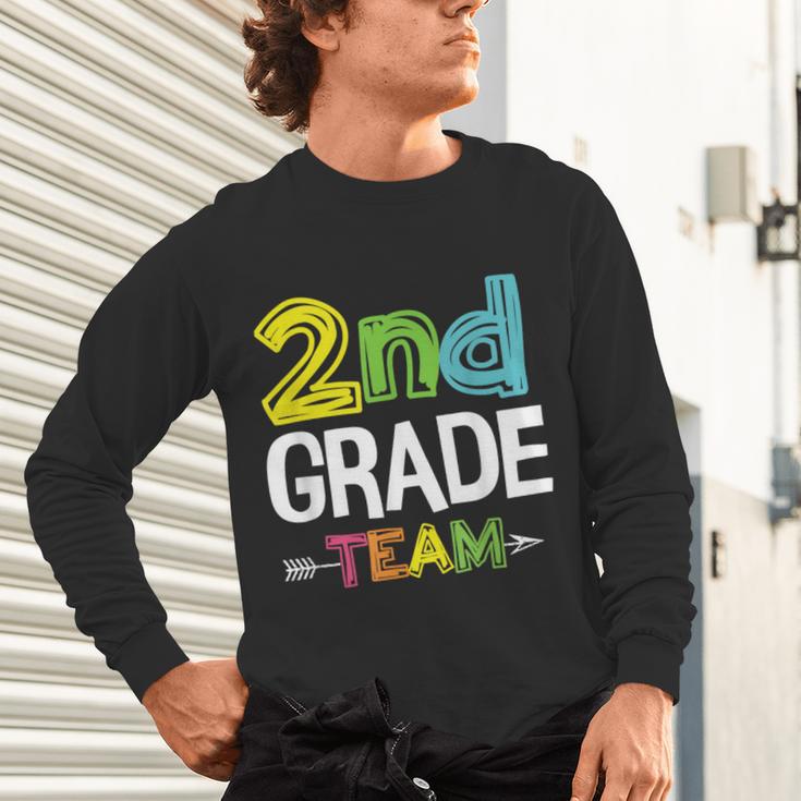 2nd Grade Team T-Shirt 2nd Grade Squad Teacher Unisex Long Sleeve T-Shirt, gift for family, gift for coworker