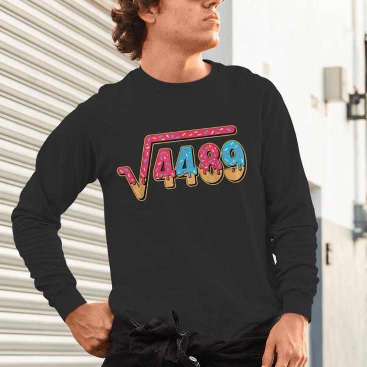 67 Ice Cream Drip Meme Math Teacher School Square Root 4489 Unisex Long Sleeve T-Shirt, gift for family, gift for coworker
