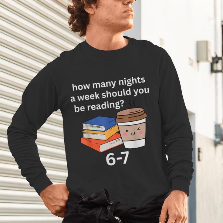 67 Meme English Teacher Reading Book Lover Humor Unisex Long Sleeve T-Shirt, gift for family, gift for coworker
