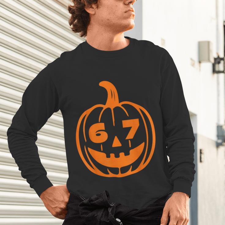 67 Six Seven Halloween Costume For Students Teachers Unisex Long Sleeve T-Shirt, gift for family, gift for coworker