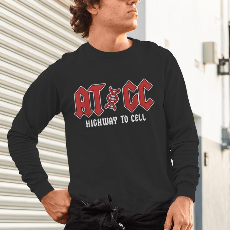 ATGC Teacher Student Biology Unisex Long Sleeve T-Shirt, gift for family, gift for coworker