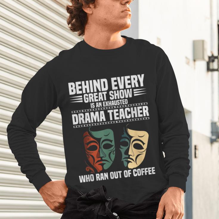 Theatre Teacher Drama Lover Theatre Mask Drama Teacher Unisex Long Sleeve T-Shirt, gift for family, gift for coworker Theatre Teacher Drama Lover Theatre Mask Drama Teacher Unisex Long Sleeve T-Shirt, gift for family, gift for coworker
