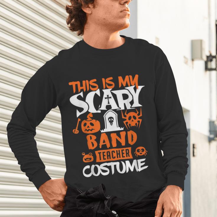 Band Teacher Halloween Shirt Costume School Marching Band For Men Women Unisex Long Sleeve T-Shirt, gift for family, gift for coworker