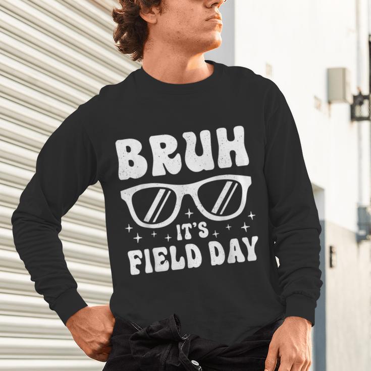 Bruh It's Field Day Teacher Boys Girls Kids Happy Field Day Unisex Long Sleeve T-Shirt, gift for family, gift for coworker Bruh It's Field Day Teacher Boys Girls Kids Happy Field Day Unisex Long Sleeve T-Shirt, gift for family, gift for coworker