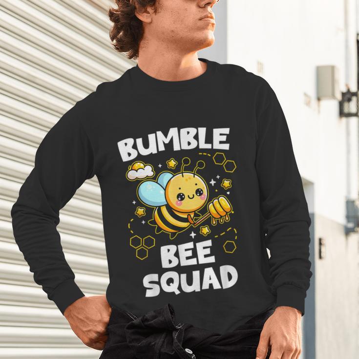 Bumble Bee Squad Honey Bumblebee Teacher Team Group Unisex Long Sleeve T-Shirt, gift for family, gift for coworker