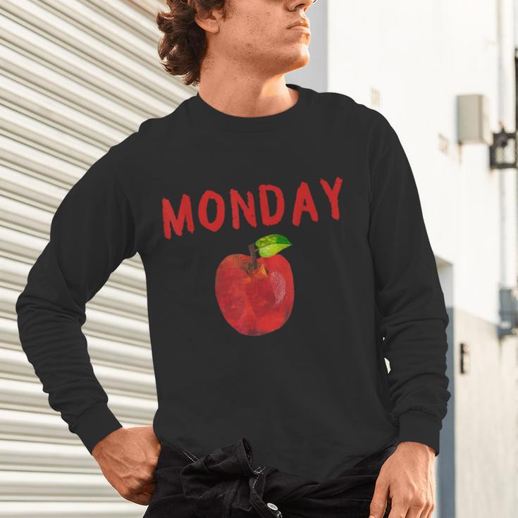 Caterpillar Friday Fruit Kindergarten Teacher Men Women Kids Unisex Long Sleeve T-Shirt, gift for family, gift for coworker Caterpillar Friday Fruit Kindergarten Teacher Men Women Kids Unisex Long Sleeve T-Shirt, gift for family, gift for coworker