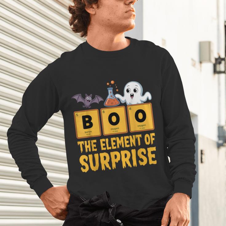 Chemistry Boo The Element Of Surprise Science Teacher Unisex Long Sleeve T-Shirt, gift for family, gift for coworker Chemistry Boo The Element Of Surprise Science Teacher Unisex Long Sleeve T-Shirt, gift for family, gift for coworker