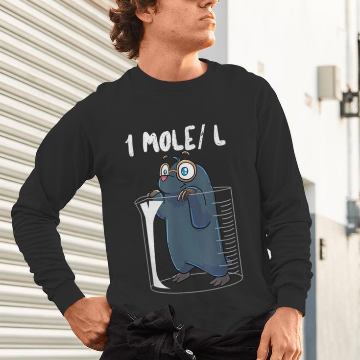 Chemistry Chemist Student Science Teacher Mole Unisex Long Sleeve T-Shirt, gift for family, gift for coworker
