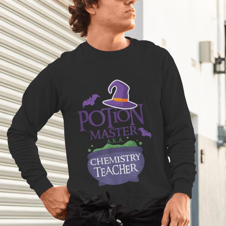 Chemistry Teacher Halloween Shirt School POTION MASTER Unisex Long Sleeve T-Shirt, gift for family, gift for coworker Chemistry Teacher Halloween Shirt School POTION MASTER Unisex Long Sleeve T-Shirt, gift for family, gift for coworker