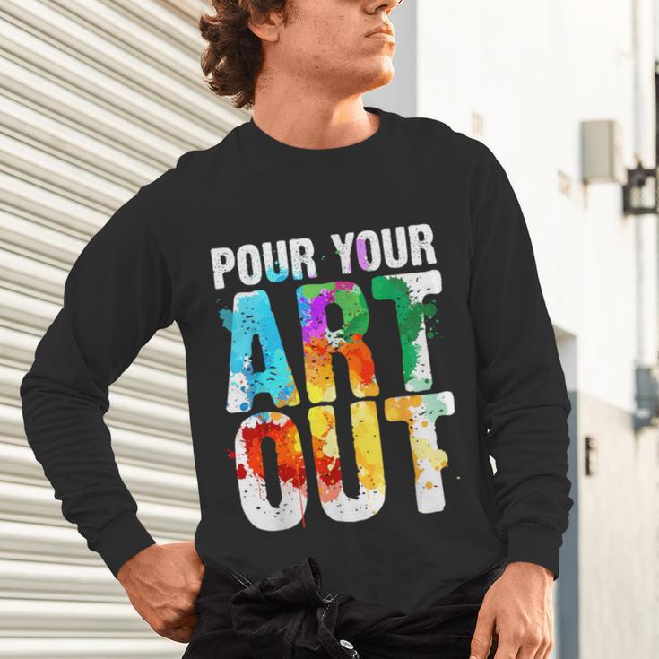 Cool Artist For Men Women Painter Art Teacher Paint Artists Unisex Long Sleeve T-Shirt, gift for family, gift for coworker