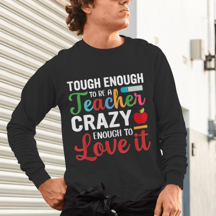 Crazy Teacher Men Women School Teachers Unisex Long Sleeve T-Shirt, gift for family, gift for coworker Crazy Teacher Men Women School Teachers Unisex Long Sleeve T-Shirt, gift for family, gift for coworker