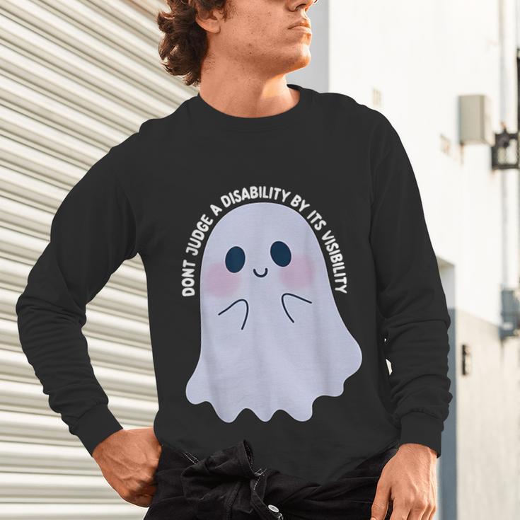 Dont Judge a Disability By Its Visibility Teacher Unisex Long Sleeve T-Shirt, gift for family, gift for coworker Dont Judge a Disability By Its Visibility Teacher Unisex Long Sleeve T-Shirt, gift for family, gift for coworker