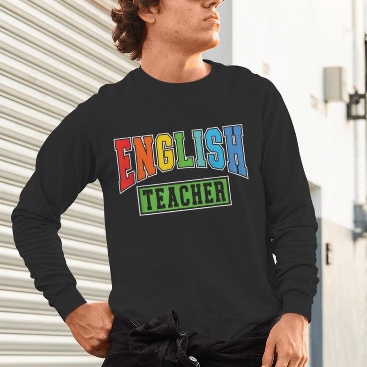 English Teacher Men Women Grammar Class English Teacher Unisex Long Sleeve T-Shirt, gift for family, gift for coworker English Teacher Men Women Grammar Class English Teacher Unisex Long Sleeve T-Shirt, gift for family, gift for coworker