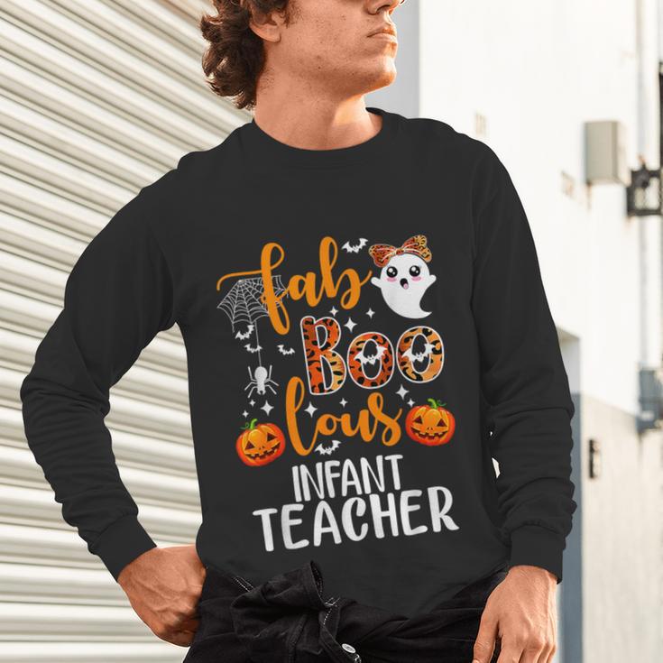 Faboolous INFANT Teacher Halloween Unisex Long Sleeve T-Shirt, gift for family, gift for coworker
