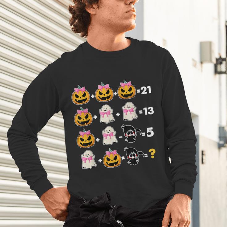 Halloween Math Teacher Men Women Order Of Operations Unisex Long Sleeve T-Shirt, gift for family, gift for coworker Halloween Math Teacher Men Women Order Of Operations Unisex Long Sleeve T-Shirt, gift for family, gift for coworker
