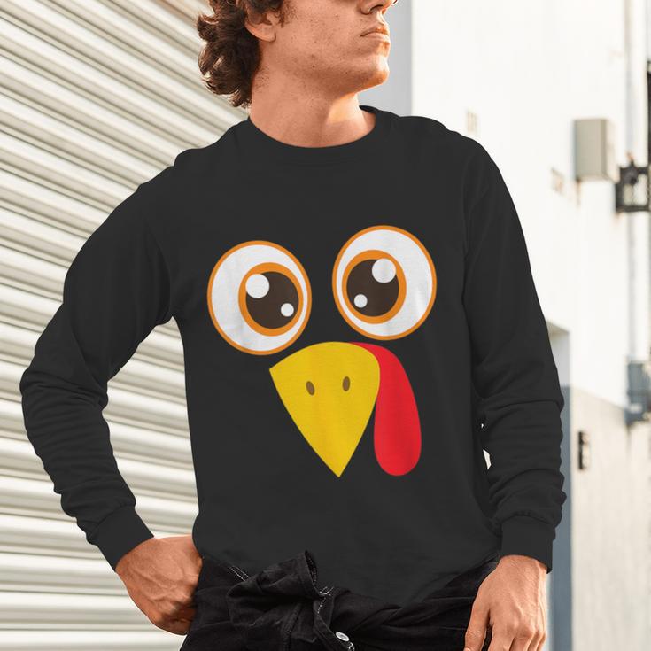 Hilarious Turkey Halloween Thanksgiving Teacher Nurse Unisex Long Sleeve T-Shirt, gift for family, gift for coworker