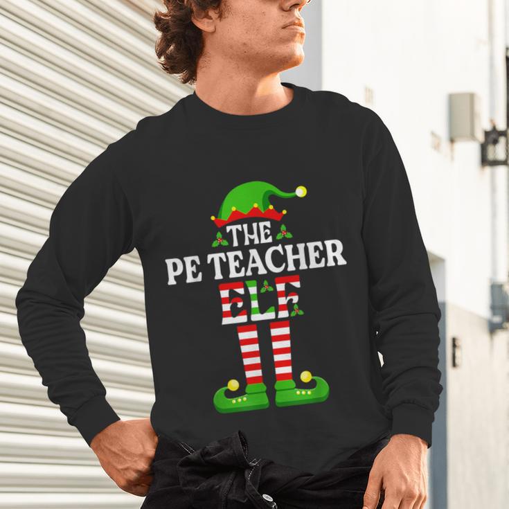 I'm The PE Teacher Elf Christmas Family Matching Unisex Long Sleeve T-Shirt, gift for family, gift for coworker
