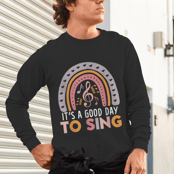 It's A Good Day To Sing Back To School Music Teacher Unisex Long Sleeve T-Shirt, gift for family, gift for coworker