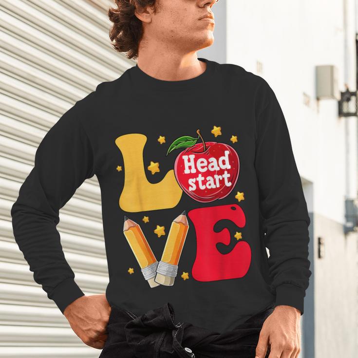 Love Headstart Head Start Teachers First Day Of School Unisex Long Sleeve T-Shirt, gift for family, gift for coworker Love Headstart Head Start Teachers First Day Of School Unisex Long Sleeve T-Shirt, gift for family, gift for coworker