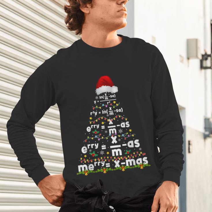 Math Equation Merry Xmas Season Teacher Christmas Tree Unisex Long Sleeve T-Shirt, gift for family, gift for coworker Math Equation Merry Xmas Season Teacher Christmas Tree Unisex Long Sleeve T-Shirt, gift for family, gift for coworker