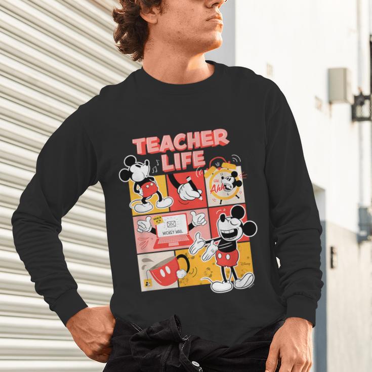 Mickey Mouse Teacher Life Unisex Long Sleeve T-Shirt, gift for family, gift for coworker