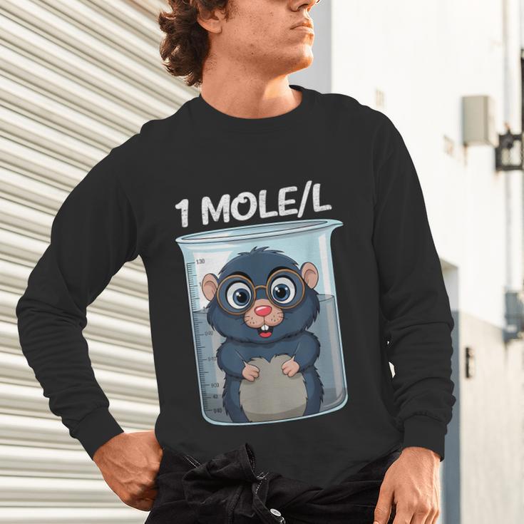 Mole Chemistry Chemist Student Science Teacher Unisex Long Sleeve T-Shirt, gift for family, gift for coworker