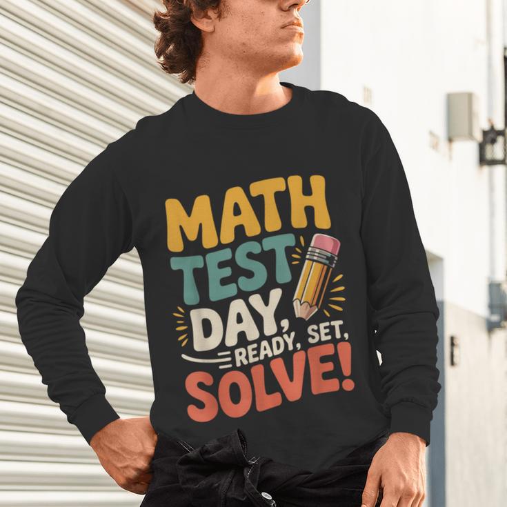 Motivational Math Test Day Shirt Testing Shirts For Teachers Unisex Long Sleeve T-Shirt, gift for family, gift for coworker Motivational Math Test Day Shirt Testing Shirts For Teachers Unisex Long Sleeve T-Shirt, gift for family, gift for coworker