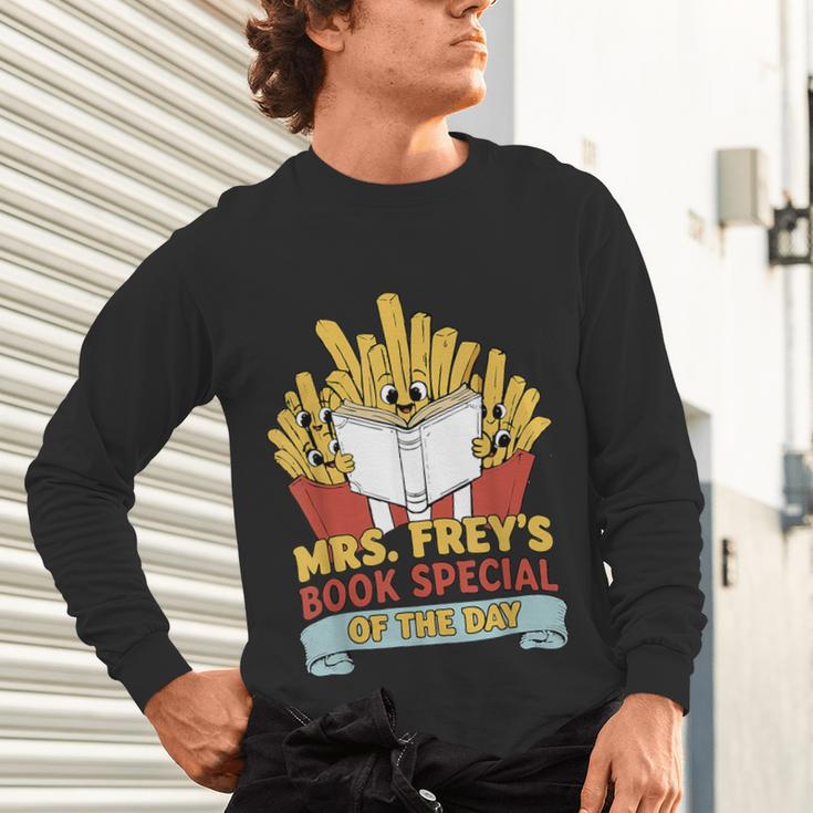 Mrs Frey Book Special Reading Elementary Teacher Unisex Long Sleeve T-Shirt, gift for family, gift for coworker Mrs Frey Book Special Reading Elementary Teacher Unisex Long Sleeve T-Shirt, gift for family, gift for coworker
