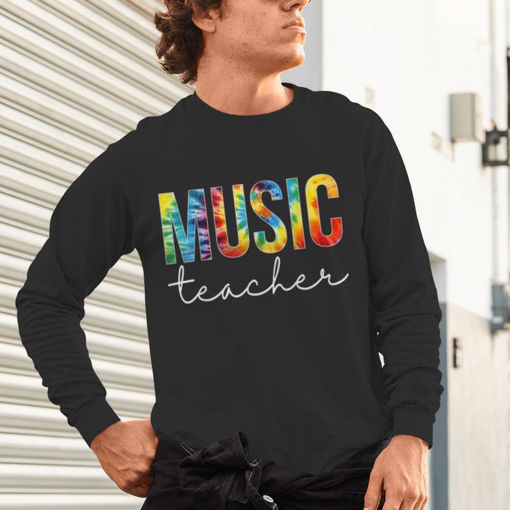 Music Teacher Tie Dye Appreciation Day Hello Back To School Men Women Unisex Long Sleeve T-Shirt, gift for family, gift for coworker Music Teacher Tie Dye Appreciation Day Hello Back To School Men Women Unisex Long Sleeve T-Shirt, gift for family, gift for coworker