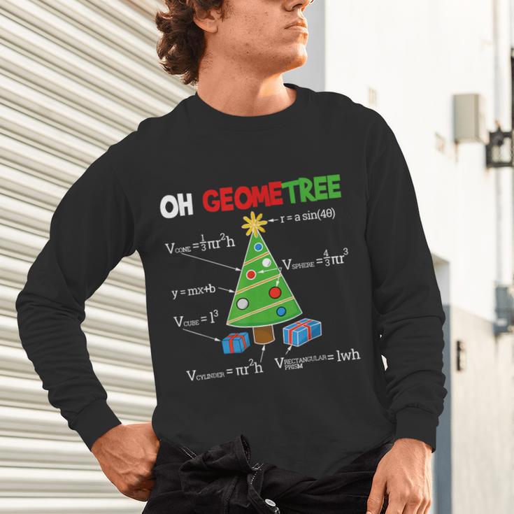 Oh Geometree Christmas Tree Geometry Math Teacher Unisex Long Sleeve T-Shirt, gift for family, gift for coworker Oh Geometree Christmas Tree Geometry Math Teacher Unisex Long Sleeve T-Shirt, gift for family, gift for coworker
