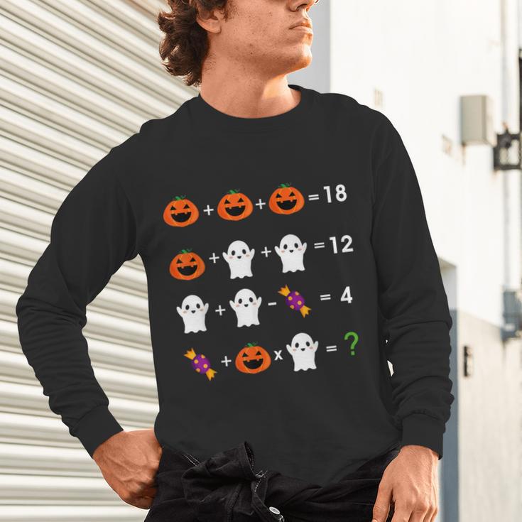 Order Of Operations Halloween Quiz Math Teacher For Men Women Kids Unisex Long Sleeve T-Shirt, gift for family, gift for coworker Order Of Operations Halloween Quiz Math Teacher For Men Women Kids Unisex Long Sleeve T-Shirt, gift for family, gift for coworker