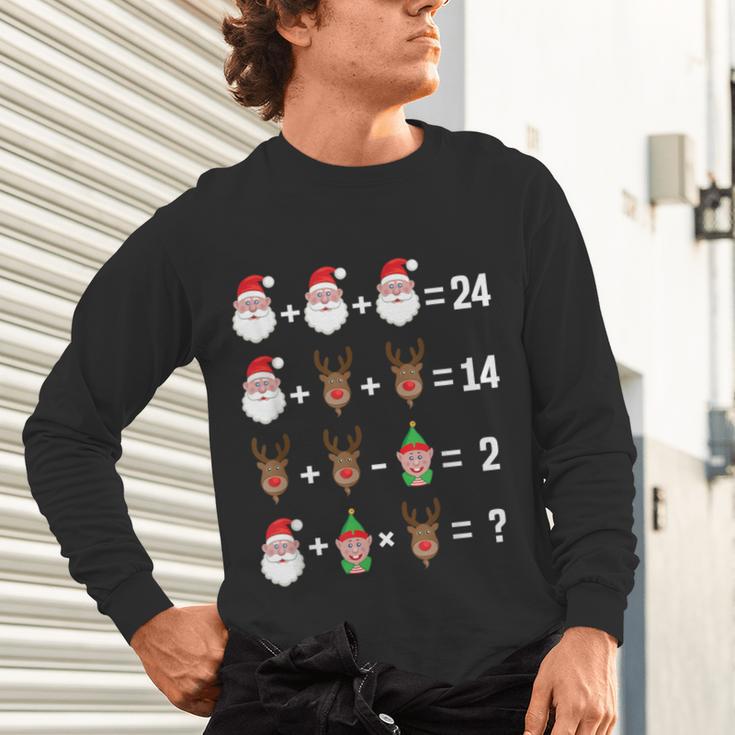 Order Of Operations Math Teacher Christmas Unisex Long Sleeve T-Shirt, gift for family, gift for coworker Order Of Operations Math Teacher Christmas Unisex Long Sleeve T-Shirt, gift for family, gift for coworker
