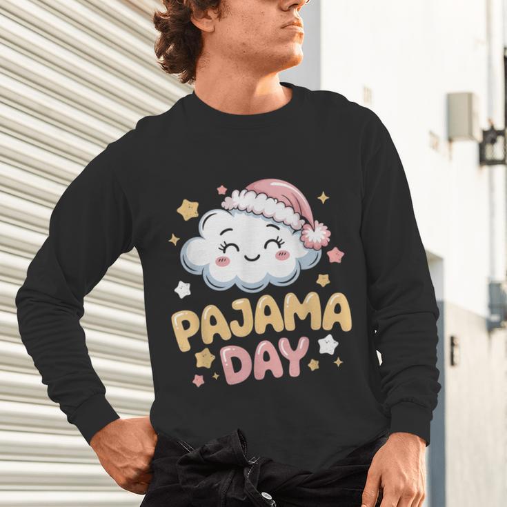 Pajama Day School Spirit Week Fun Cloud Teacher Unisex Long Sleeve T-Shirt, gift for family, gift for coworker Pajama Day School Spirit Week Fun Cloud Teacher Unisex Long Sleeve T-Shirt, gift for family, gift for coworker