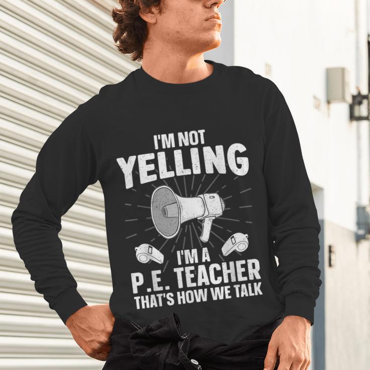 PE Teacher Art For Men Women Gym Teacher Physical Education Unisex Long Sleeve T-Shirt, gift for family, gift for coworker