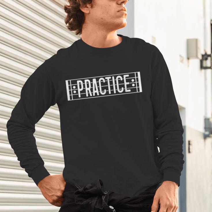 Practice Repeat Music Teacher Band Director Unisex Long Sleeve T-Shirt, gift for family, gift for coworker Practice Repeat Music Teacher Band Director Unisex Long Sleeve T-Shirt, gift for family, gift for coworker
