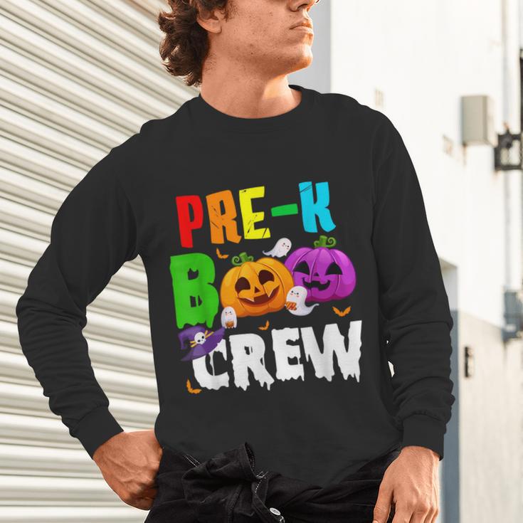Pre K Boo Crew Halloween Costume Teachers Kids Unisex Long Sleeve T-Shirt, gift for family, gift for coworker Pre K Boo Crew Halloween Costume Teachers Kids Unisex Long Sleeve T-Shirt, gift for family, gift for coworker