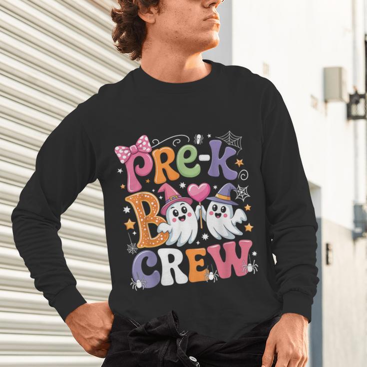 Pre-K Boo Crew Pre-K Teacher Student Kids Halloween Unisex Long Sleeve T-Shirt, gift for family, gift for coworker Pre-K Boo Crew Pre-K Teacher Student Kids Halloween Unisex Long Sleeve T-Shirt, gift for family, gift for coworker