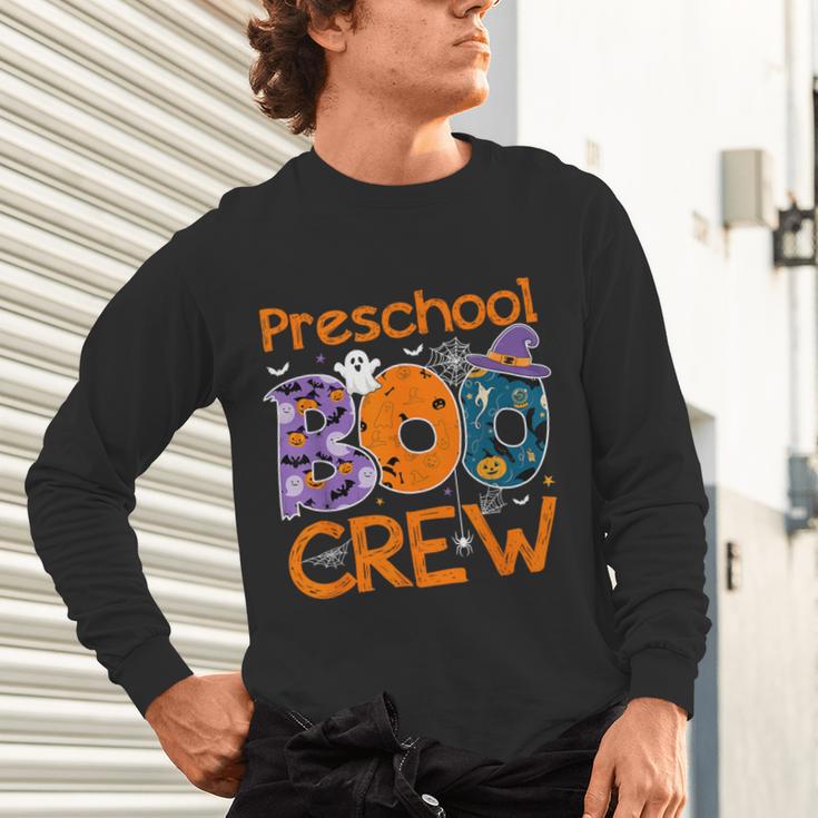 Preschool Boo Crew Preschool Halloween Teacher Kids Unisex Long Sleeve T-Shirt, gift for family, gift for coworker Preschool Boo Crew Preschool Halloween Teacher Kids Unisex Long Sleeve T-Shirt, gift for family, gift for coworker
