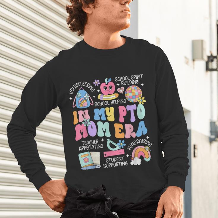 In My PTO Mom Parent Teacher Organization Back To School Unisex Long Sleeve T-Shirt, gift for family, gift for coworker In My PTO Mom Parent Teacher Organization Back To School Unisex Long Sleeve T-Shirt, gift for family, gift for coworker