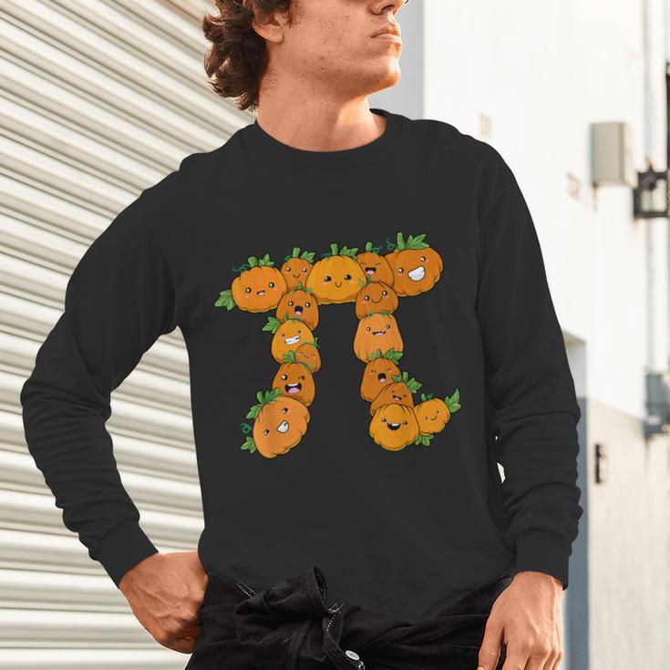 Pumpkin Pi Math Teacher Halloween Costume Geometry Unisex Long Sleeve T-Shirt, gift for family, gift for coworker