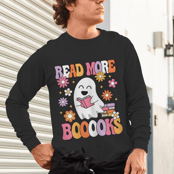 Read More Books Groovy Halloween Teacher Women Unisex Long Sleeve T-Shirt, gift for family, gift for coworker Read More Books Groovy Halloween Teacher Women Unisex Long Sleeve T-Shirt, gift for family, gift for coworker
