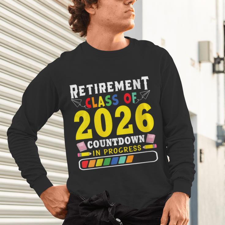 Retirement Primary Elementary Teacher 2026 Retiring Progress Unisex Long Sleeve T-Shirt, gift for family, gift for coworker Retirement Primary Elementary Teacher 2026 Retiring Progress Unisex Long Sleeve T-Shirt, gift for family, gift for coworker