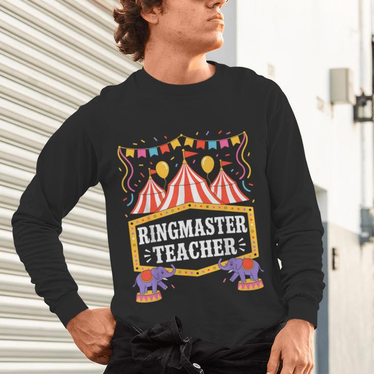 Ringmaster Teacher Circus Party Ringmaster Carnival Unisex Long Sleeve T-Shirt, gift for family, gift for coworker Ringmaster Teacher Circus Party Ringmaster Carnival Unisex Long Sleeve T-Shirt, gift for family, gift for coworker